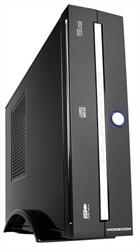 Mini ITX ModeCom FEEL 202, 96W externý zdroj, čierno - strieborná
