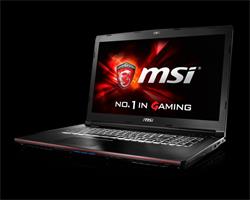 MSI GE72 7RE-009CZ Apache Pro i7-7700HQ FHD 17,3" GTX1050Ti 8GB PCIe 128GBSSD+1TB DVD/RW killer LAN WIN10