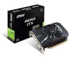 MSI GeForce GTX 1050 Ti AERO ITX 4G OCV1, 4GB GDDR5, DP, HDMI, DVI