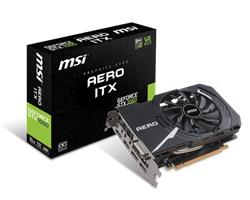MSI GeForce GTX 1060 AERO ITX 6G OC 6GB GDDR5, 2x DP, 2xHDMI, DVI