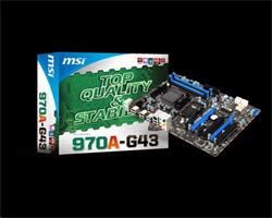 MSI MB 970A-G43 AM3+