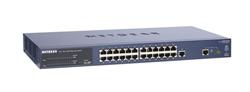 NETGEAR FS726T Smart switch 24x10/100Mbsp + 1x1Gbps ports + 1x1Gbps/SFP ports