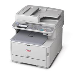 OKI MC342dnw farebna MFP A4 far 20str/min cier 22str/min, USB, NET, COPY, SCAN, FAX, DUPLEX, WIFI