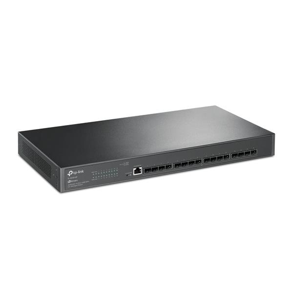 Omada 16-Port 10GE SFP+ L2+ Managed Switch PORT: 16× 10G SFP+ Slots, RJ45/Micro-USB Console Port SPEC: 1U 19-inch Rack-m