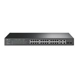 Omada 24-Port 10/100 Mbps + 4-Port Gigabit Smart Switch with 24-Port PoE+ PORT: 24× 10/100 Mbps PoE+ Ports, 4× Gigabit