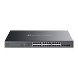Omada 24-Port Gigabit and 4-Port 10GE SFP+ L2+ Managed Switch with 16-Port PoE+ & 8-Port PoE++ PORT: 16× Gigabit PoE+ P