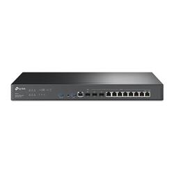 Omada VPN Router with 10G Ports PORT: 1× 10G SFP+ WAN Port, 1× 10G SFP+ WAN/LAN Port,1× Gigabit SFP WAN/LAN Port, 8× Gi
