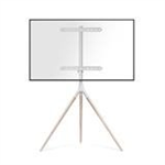 ONKRON TV dizajnový tripódový stojan pre 32" - 65" do 35 kg, biely