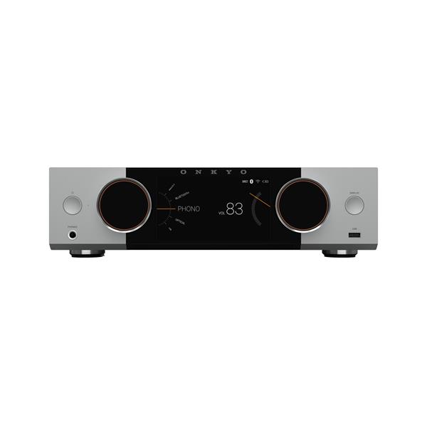 Onkyo Muse Y-50 Hi-Fi sieťový integrovaný zosilňovač, strieborný