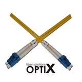 Optický duplex kabel SM 09/125, LC/LC, LSOH, (OS2), G657A, 10m