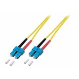 Optický duplex kabel SM 50/125, SC/SC, LSOH, 2m