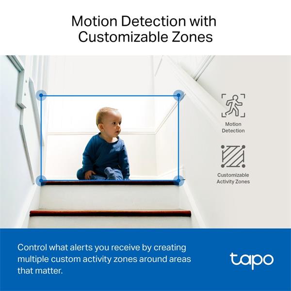 Pan/Tilt AI Home Security Wi-Fi Camera SPEC: 3K 5MP (2880×1620), 2.4 GHz, Horizontal 360o FEATURE: Pan/Tilt, Smart AI D