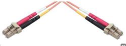 Patchcord optický MM OM4 50/125, LC-LC, 30m, LSOH barva aqua dup. 2x 2,8mm, I/L 0,2dB, R/L -35dB