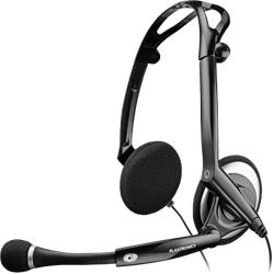 Plantronics Audio 400, slúchadlá s mikrofónom, DSP, čierne