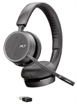 Poly Plantronics Voyager, B4220, USB-A, Bluetooth náhlavná súprava na obe uši, Stereo