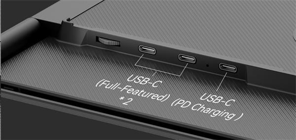 Portable monitor Blackview DCM8 Dual Screen 15.3inch 1920x1200 16:9 LCD 60Hz IPS 178 USB-C 3.1x3, sivo čierny