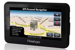Prestigio GeoVision 4120, GPS navigácia, 4,3" LCD, SK menu, iGO Amigo, kompletné mapy európy
