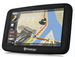 PRESTIGIO GPS navigácia GeoVision 5055 Atlas V 5" 4GB 128MB iGO 1050mAh mapy celej Európy