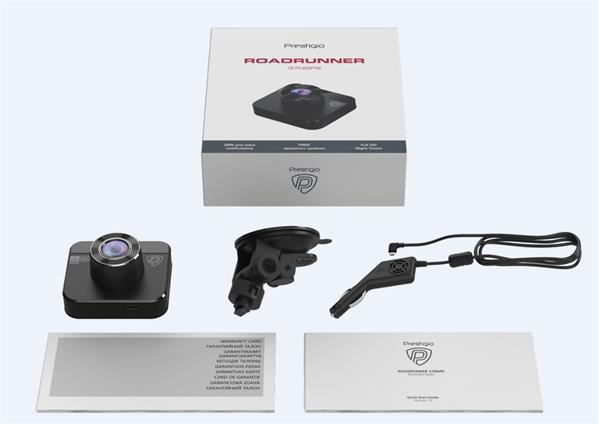 Prestigio RoadRunner 370GPS, 2.0'' IPS (320x240) display, FHD, CMOS Senzor, GPS, Night Vision