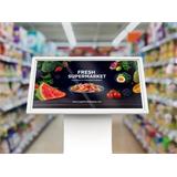 Prestigio Solutions IDS dotykový Indoor Kiosk horiz. naklonený 43", 4K, Android 11: RK3399B/4GB/64GB, IR10 dotykov