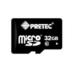 Pretec Micro SDHC 32 GB CLASS 10 (HD Video Card) + SD adapter