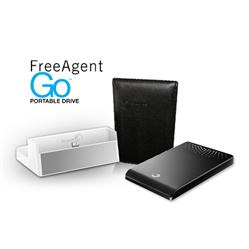 PROMO Seagate FreeAgent Go 2,5" Externý HDD 500GB USB čierny + dock a púzdro