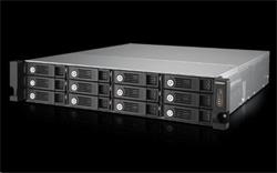 QNAP™ TVS-1271U-RP-i5-16G12bay 8GB 4LAN 10G-ready, iSCSI redundant power