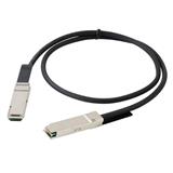 QSFP28 pasivní kabel 100Gbps pro lokální propojení dvou aktiv. prvků přes QSFP28 sloty, 10m, DELL komp.