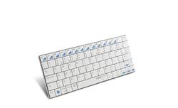 Rapoo E6100 - SK Compact Bluetooth Keyboard for Android/iPad (Blade Series White)