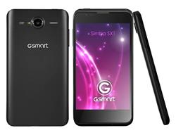 ROZBALENE_GIGABYTE GSmart Simba SX1 5,0" IPS 720x1280 4GB WIFI BT 1900mAh CAM 2.0/13 Mpx Android 4.2 DUAL SIM Aktive CIE