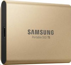 Samsung externý SSD T5 Serie 500GB 2,5", zlatý