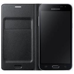 Samsung flipové púzdro pre Galaxy J3, Čierna