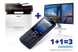 Samsung S24D390 + tlaciaren Samsung SL M2875ND + mobil Samsung 5611 za 0.1 eur