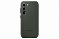 Samsung Silikónový zadný kryt pre Samsung Galaxy S23+, zelený