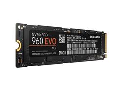 Samsung SSD 960 EVO Series 250GB M.2 PCIe, r3200MB/s, w1500MB/s