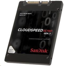 SanDisk CloudSpeed Ultra™ Gen. II 2.5" 800GB SSD, SATA 6Gb/s, Read/Write: 530/460 MB/s, IOPS: 76K/32K, 15nm MLC
