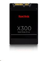 SanDisk X300 128GB SSD, 2.5” 7mm, SATA 6 Gbit/s, Read/Write: 520 MB/s / 415 MB/s, Random Read/Write IOPS 73K/40K