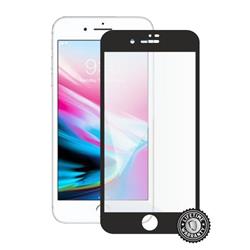 Screenshield APPLE iPhone 8 Plus Tempered Glass Protection (full COVER black) - Film for display protection