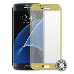 ScreenShield G935 Galaxy S7 Edge Tempered Glass protection full cover (gold) - Film for display protection