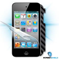 ScreenShield iTouch 4. generace - Films on display and carbon skin (black)
