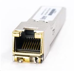 SFP+ transceiver 10Gbps, 10GBASE-T, do 30m, RJ-45, 0 až 70°C, FORTINET kompatibilní, dosah do 30m (CAT 6A či 7)