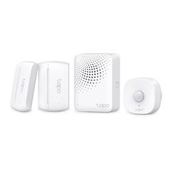 Smart Sensor Starter Kit 1×Tapo T100, 2×Tapo T110, 1×Tapo H100 SPEC: Tapo H100 (2.4 GHz, 868 MHz, 100-240 V~, 50/60 Hz,