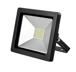 Solight LED vonkajší reflektor SLIM, 30W, 2100lm, 3000K, čierny