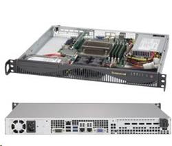 Supermicro Server SYS-5019S-ML mini1U server 1x LGA1151, iC236, 4x DDR4 ECC, 2x 3.5" Fix SATA, 350W, IPMI