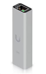Ubiquiti Plug-and-play, Ethernet adapter with USB-C for seamless 5GbE network connectivity.