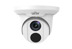 UNIVIEW IP kamera 2592x1520 (4 Mpix), až 20 sn/s, H.265, obj. 6,0 mm (49,4°), PoE, audio, Mic., IR 30m ,IR-cut,WDR 120dB