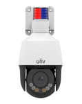 UNIVIEW IP kamera 2880x1620 (5 Mpix) až 30 sn/s, H.265, zoom 4x (104.6-30.1°), Mic., Reproduktor, PoE, IR 50m, Alarmové