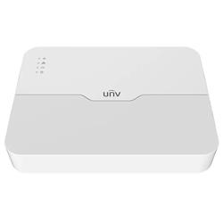 UNIVIEW NVR, 4 kamály, až 8MPx, (bez HDD), PoE 4ch