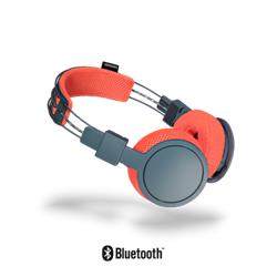 URBANEARS HELLAS Rush, Bluetooth štýlové slúchadlá pre športovcov, s mikrofónom, červené
