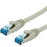 Value patch kábel Cat6A, STP, LSOH, 1,5m , sivý